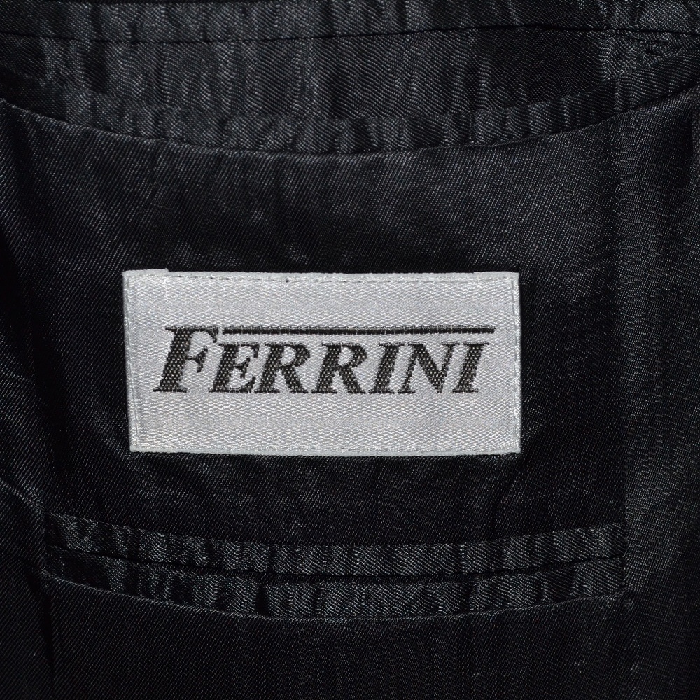Ferrini 42R Sport Coat Blazer Suit Jacket Charcoal - Picture 7 of 8